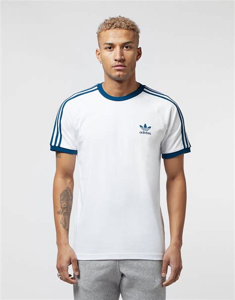 adidas 3 stripes tee herren weißt|3 Stripes · T .